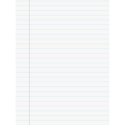 lined paper POSTER 18X24