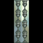 Silver Bechers Stickers 6 On A Sheet (25 Sheets)