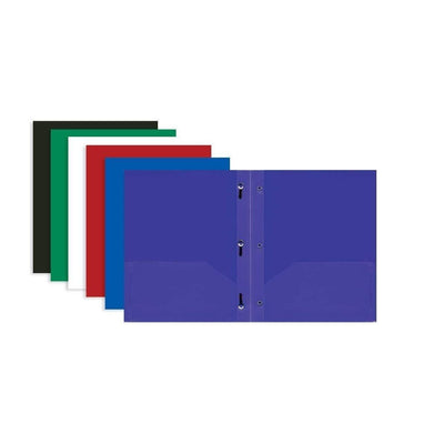 Poly Prong Folder Two Pockets