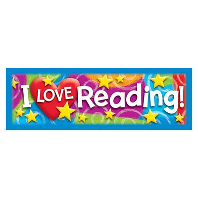 I LOVE Reading Stars ‘n Swirls Bookmarks (Discontinued)