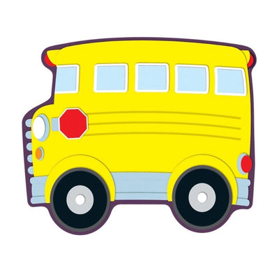School Bus Cut-Outs 6" 36/pk