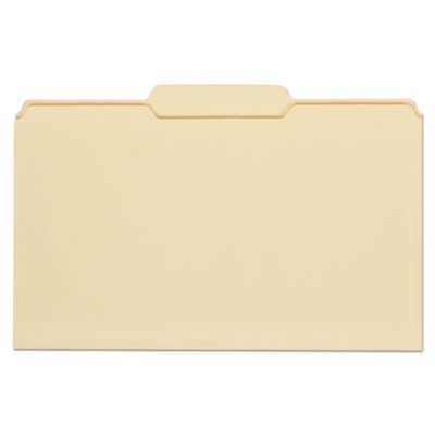 Manila File Folders Legal Size 100/pk 1/3 Cut Tabs