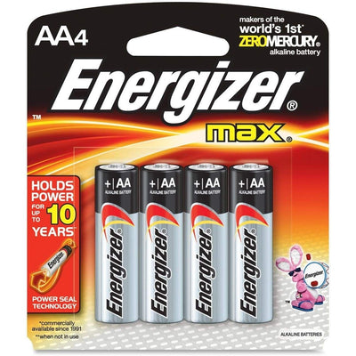 Energy Max Alkaline Battery (AA, 4/pk)
