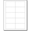 Perforated Business Cards — 10 per Sheet / 250 Sheets
