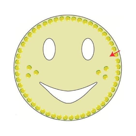 DIY Smiley Craft Cutouts 12/pk (discontinued)