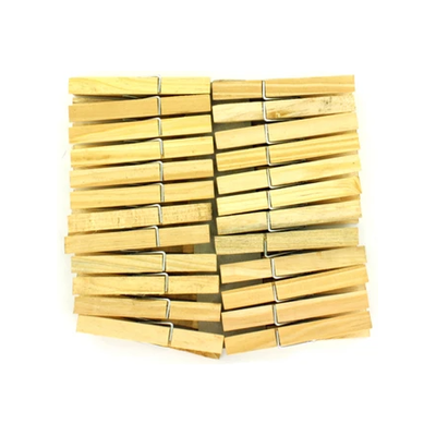 Jumbo Wooden Clothespins 3" 18/pk