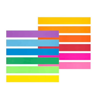 Sentene Strip Cardstock (Hard) Assorted 3" x 23" 50/pk