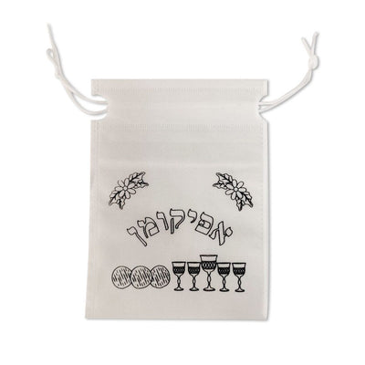 Afikomen Holder Drawstring DIY non-woven bag 7"x9"  10/pk
