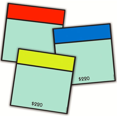 Monopoly Assorted Paper Cutouts Accents 36/pk