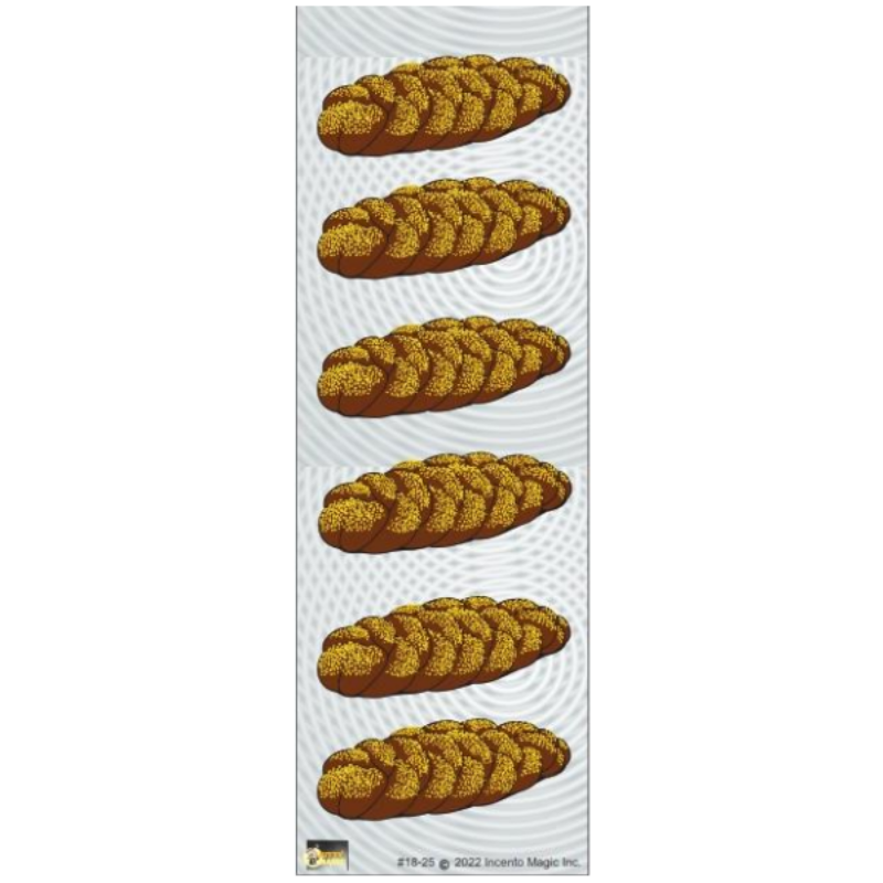 Shabbos Challah Stickers (25 sheets)