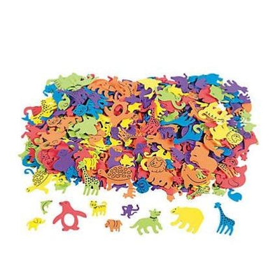 Fabulous Foam Adhesive Animal Shapes 500/pk