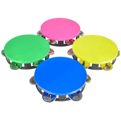 5.5" Neon Tambourine 1/pc