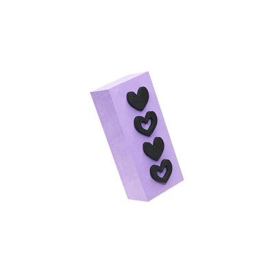 Foam Stamp Block Mini Hearts