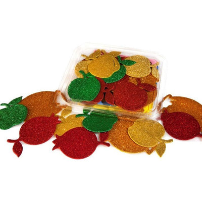 Rosh Hashana Sparkling Foam Cutouts Jumbo Pack