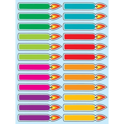 Candle Sticker 2" x 1/4" (6 Sheets)