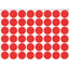 Color Coding Dot Sticker (Assorted Colors, 3/4", 25)