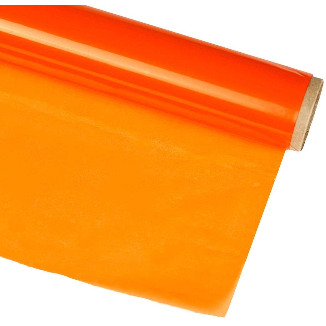 Cellophane Wrap (Orange, 40-Inch X 100 Ft)