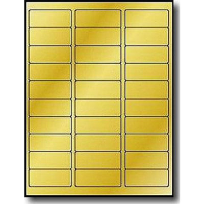 Metallic Laser Labels