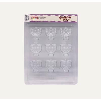 Chanukah Chocolate Mold - Menorah