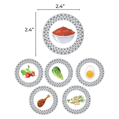 Semunim Karrah Cutouts 2.4in 20/pk