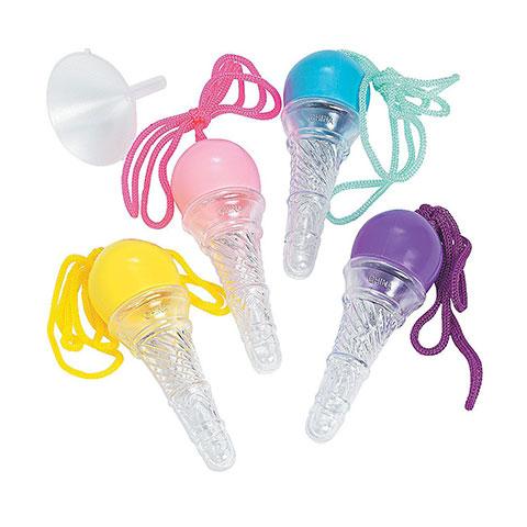 Ice Cream Cone Sand Art Bottle 12/pk