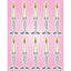 Candle Stickers 6/sheets