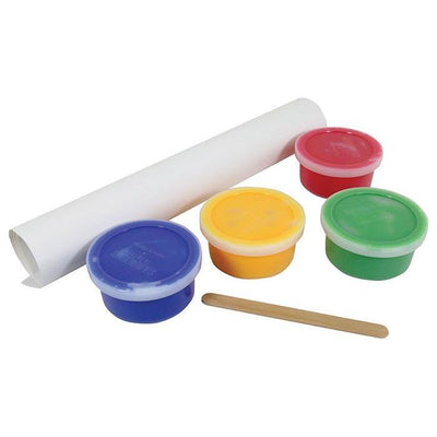 Washable Finger Paint Set 4/pk