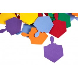 Foam Dreidels 2.75" 40/pk (closeout)