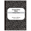 Black Composition Book College Ruled 100 Sheets
