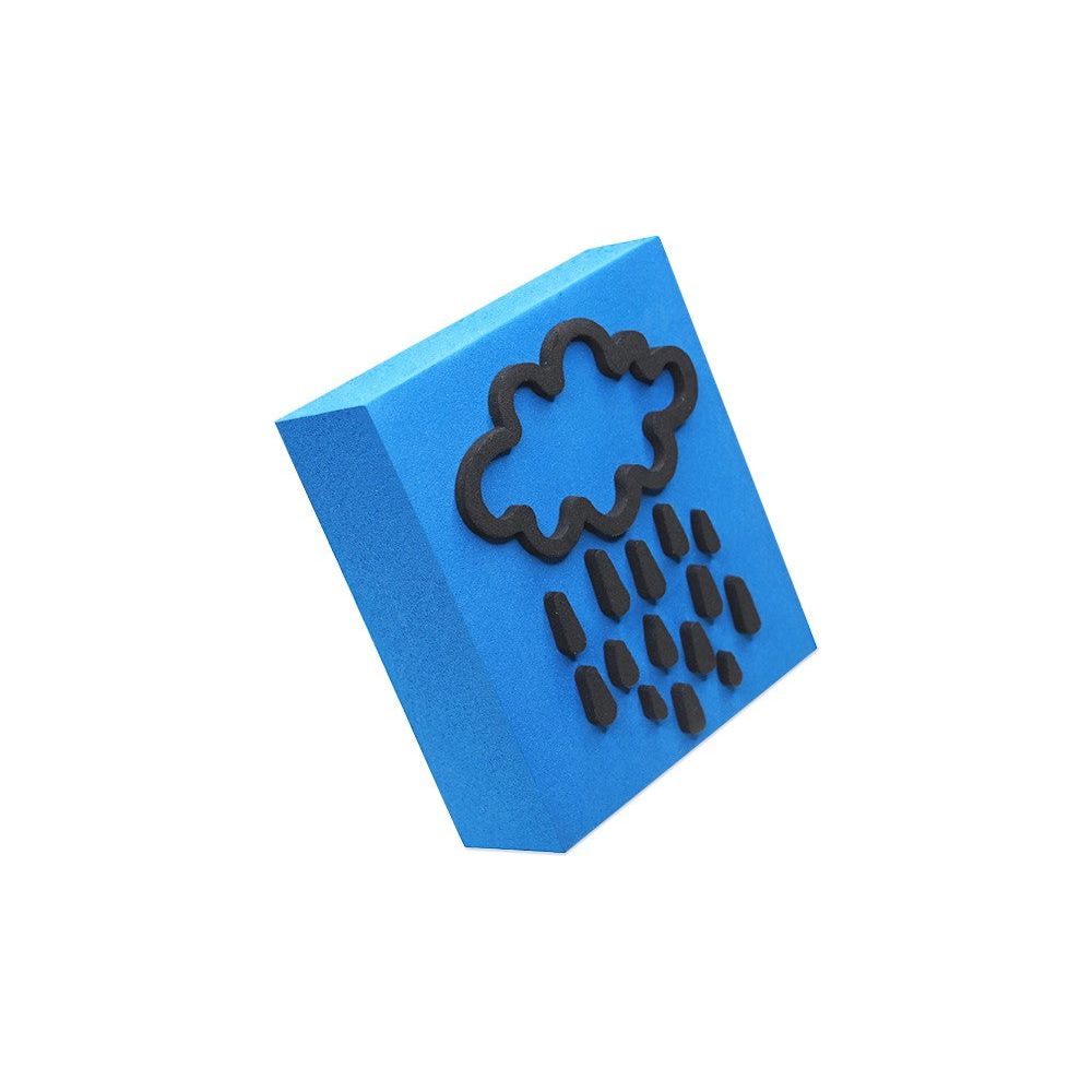 Foam Stamp Block Rain Cloud