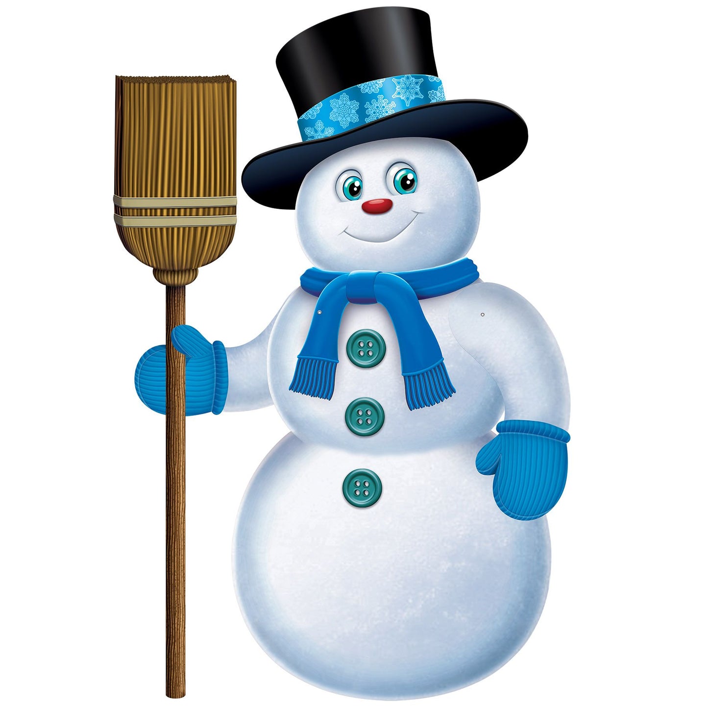 Jointed Snowman 35.5" 1/pc