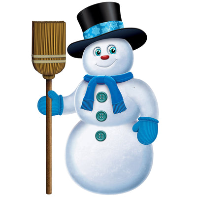 Jointed Snowman 35.5" 1/pc