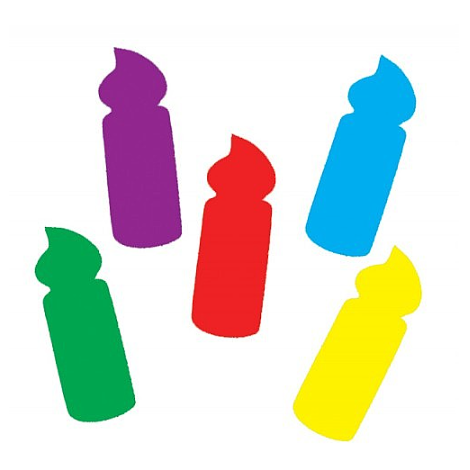 Foam Candle Cutouts 60/pcs 3"