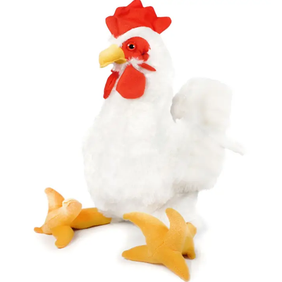 Stuffed Chicken Plush 16" 1/pc