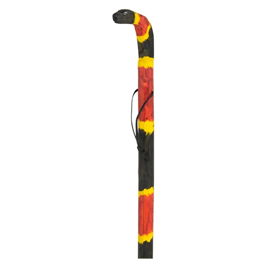 Wooden Snake Walk Stick 48"