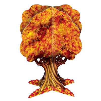 3-D Fall Tree Centerpiece  12"   1/Pkg