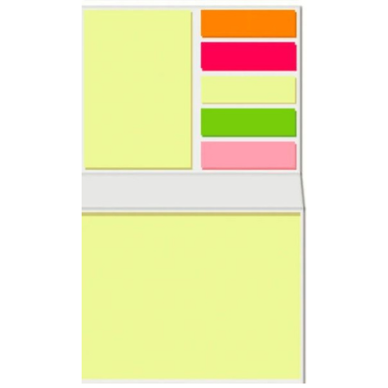 Stick On Booklet Post It Notes 220ct
