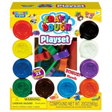 Craft Dough Set 22 Pc (Discontinued)
