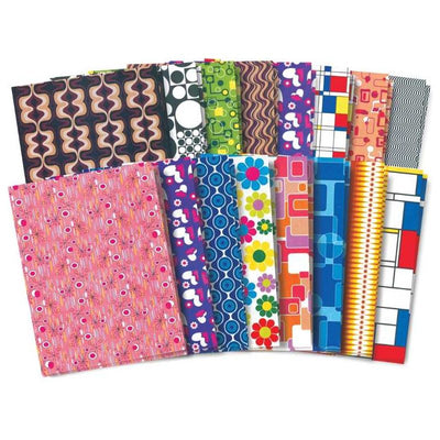 Retro Pop Designed Paper 32 sheets