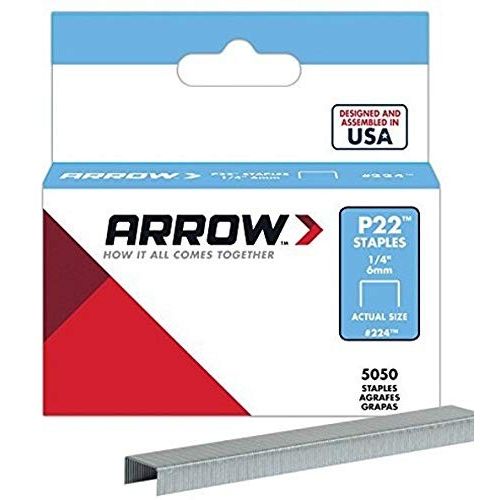 Arrow Staples 5000ct 1/4" #224