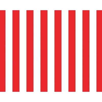 Fadeless Art Paper, Classic Stripes Red 48" x 12'