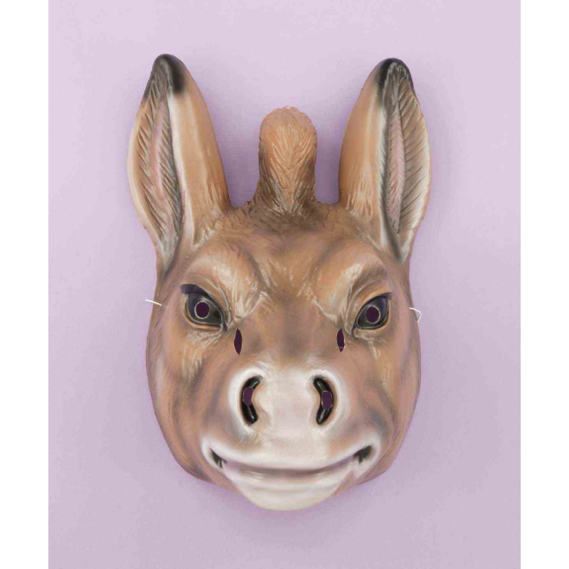 Plastic Donkey Mask