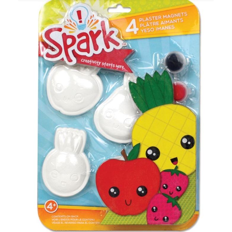 Plaster Magnet Fruit Kit