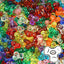 Tri-Bead Transparent Multi 11mm 900/pk