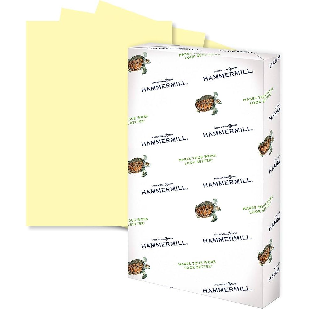 Copy Paper 20lb Yellow 11" x 17" 500/pk
