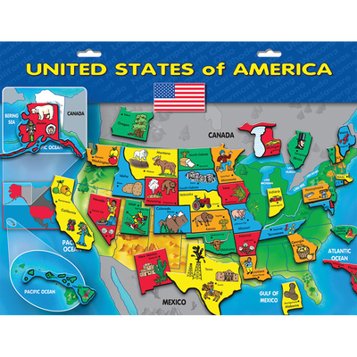 Magnetic USA Puzzle