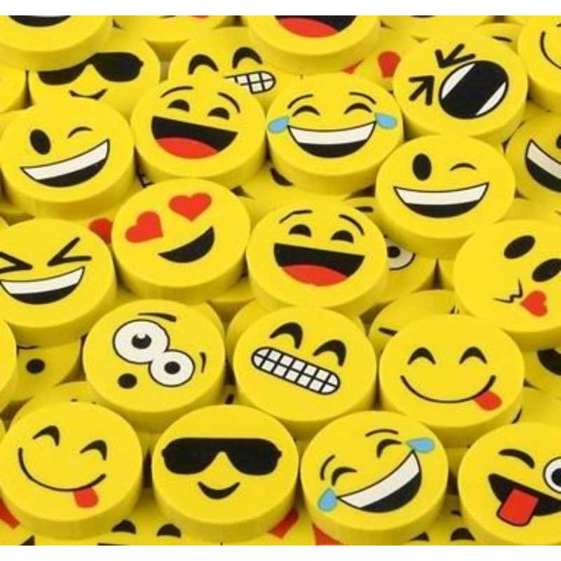 Emoji Erasers 72/pk