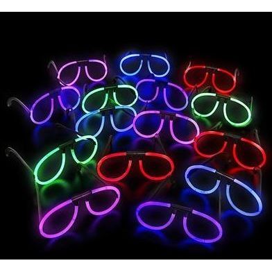 Glow Eye Glasses Assortment 1/pc