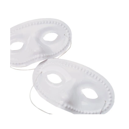White Eye Masks 24/pk