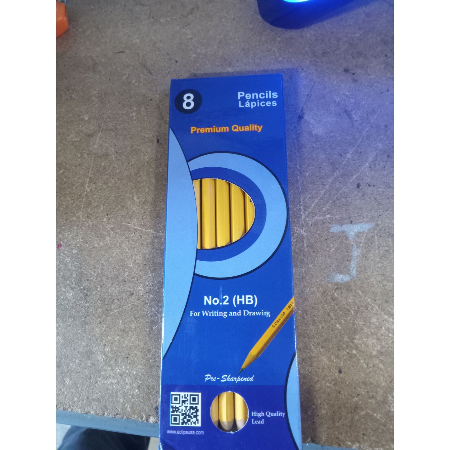 Pre sharpend Pencils #2 8/pk
